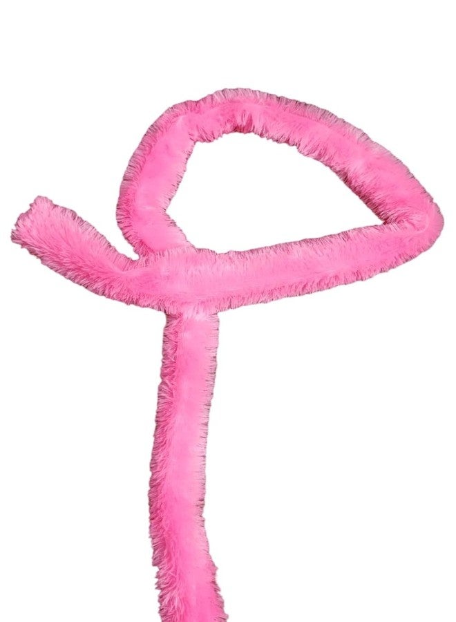 LUDALY Faux Fur Featherless Boa 72'' (Pink) - Image 2